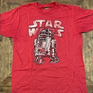 Star Wars Red Graphic T-Shirt Sizr Medium
